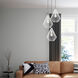 Geometric 1 Light 12 inch White Mini Pendant Ceiling Light