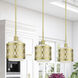 Vistaview 1 Light 7.25 inch Soft Gold Mini Pendant Ceiling Light