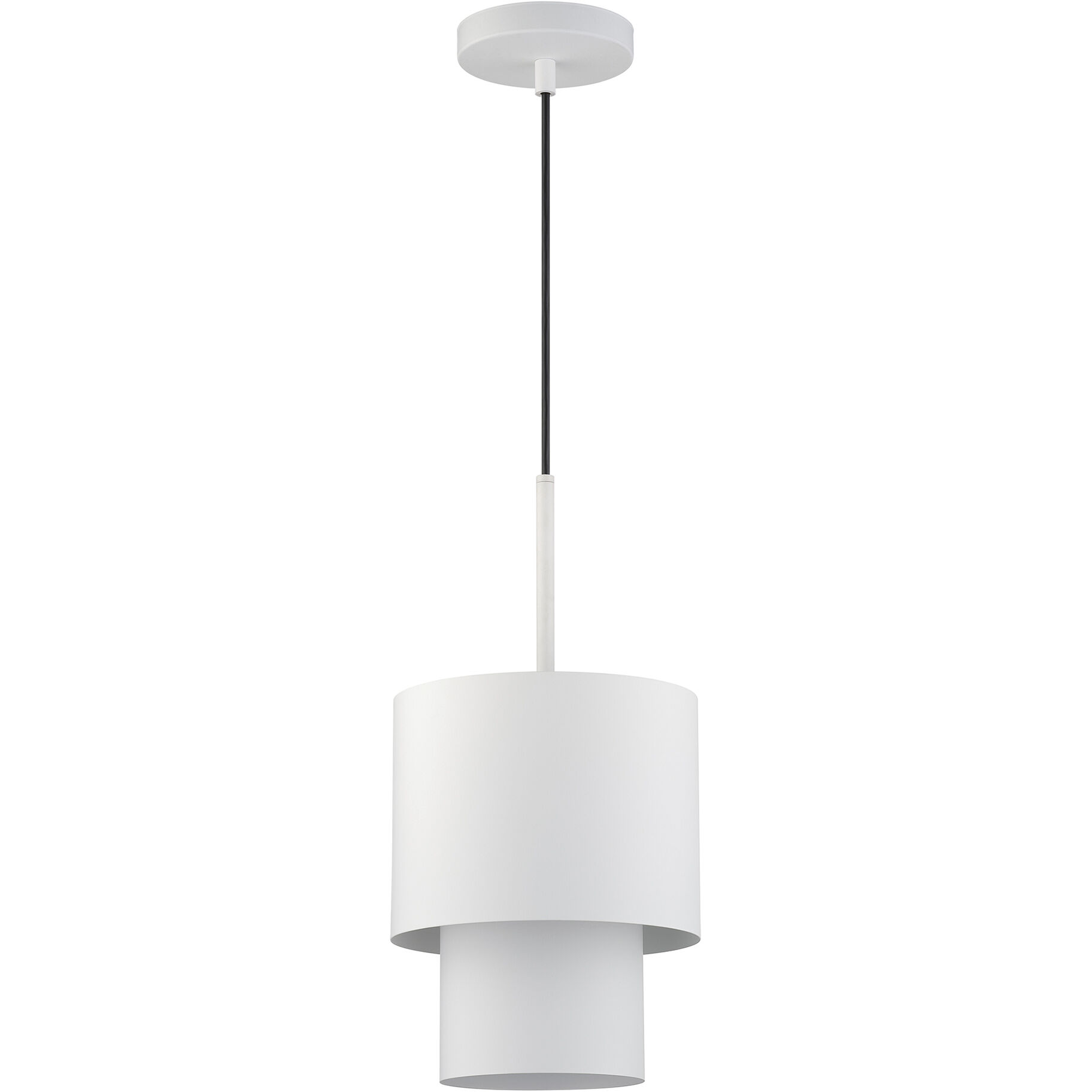 Zolana 1 Light 8.5 inch White Mini Pendant Ceiling Light