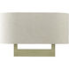ADA Wall Sconces 2 Light 15 inch Antique Brass ADA Large ADA Sconce Wall Light, Large