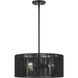 Acordia 3 Light 18 inch Black Pendant Chandelier Ceiling Light