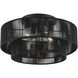 Acordia 4 Light 21 inch Black Semi Flush Mount Ceiling Light, Extra Large