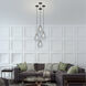 Geometric 1 Light 8 inch Black Mini Pendant Ceiling Light