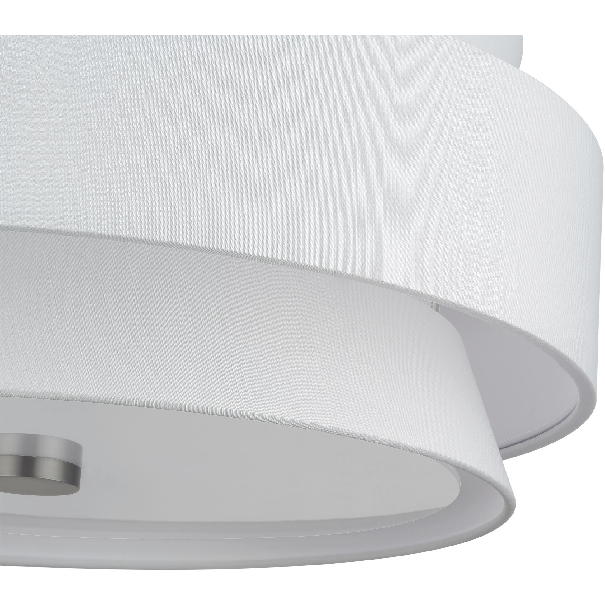 Fontana 5 Light 21 inch Brushed Nickel Semi-Flush Ceiling Light