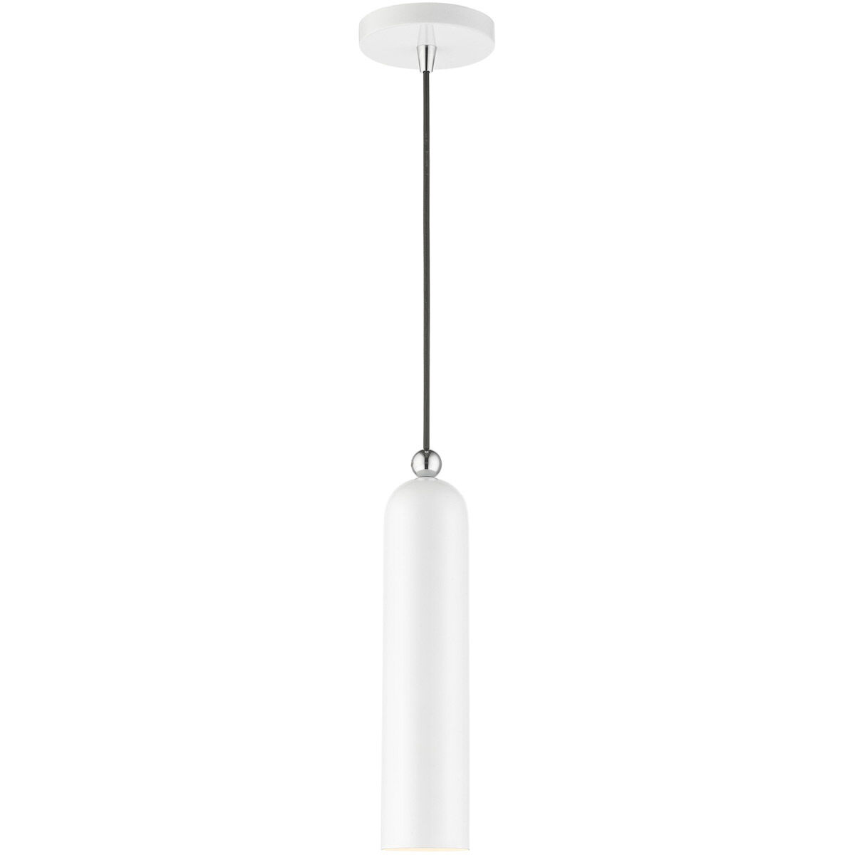Ardmore 1 Light 5.13 inch Shiny White Pendant Ceiling Light