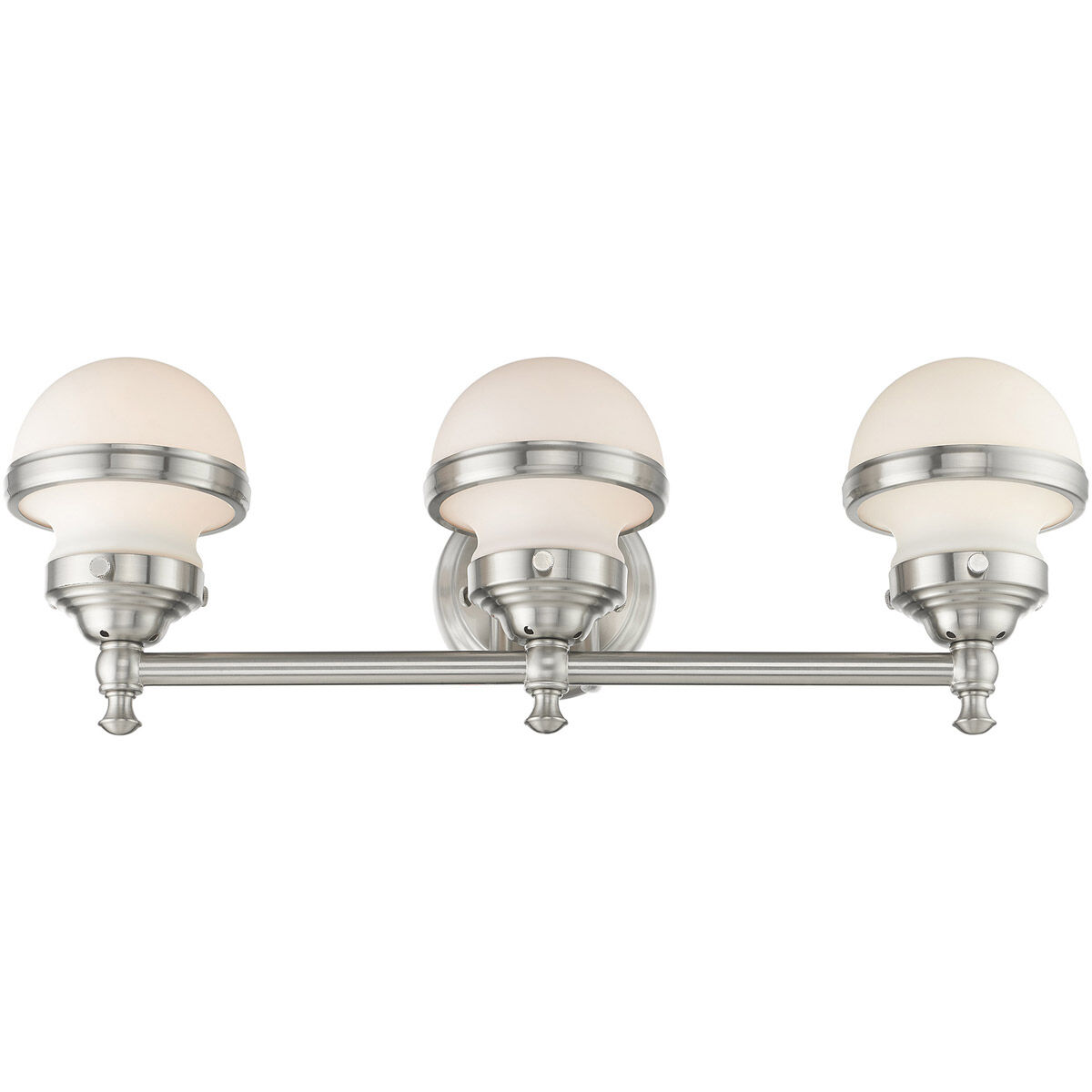 Oldwick 3 Light 24 inch Brushed Nickel Bath Vanity Wall Light