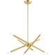 Soho 8 Light 20 inch Satin Brass Chandelier Ceiling Light