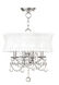 Newcastle 4 Light 16 inch Brushed Nickel Convertible Mini Chandelier/Ceiling Mount Ceiling Light