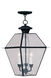 Westover 3 Light 12 inch Black Outdoor Pendant Lantern