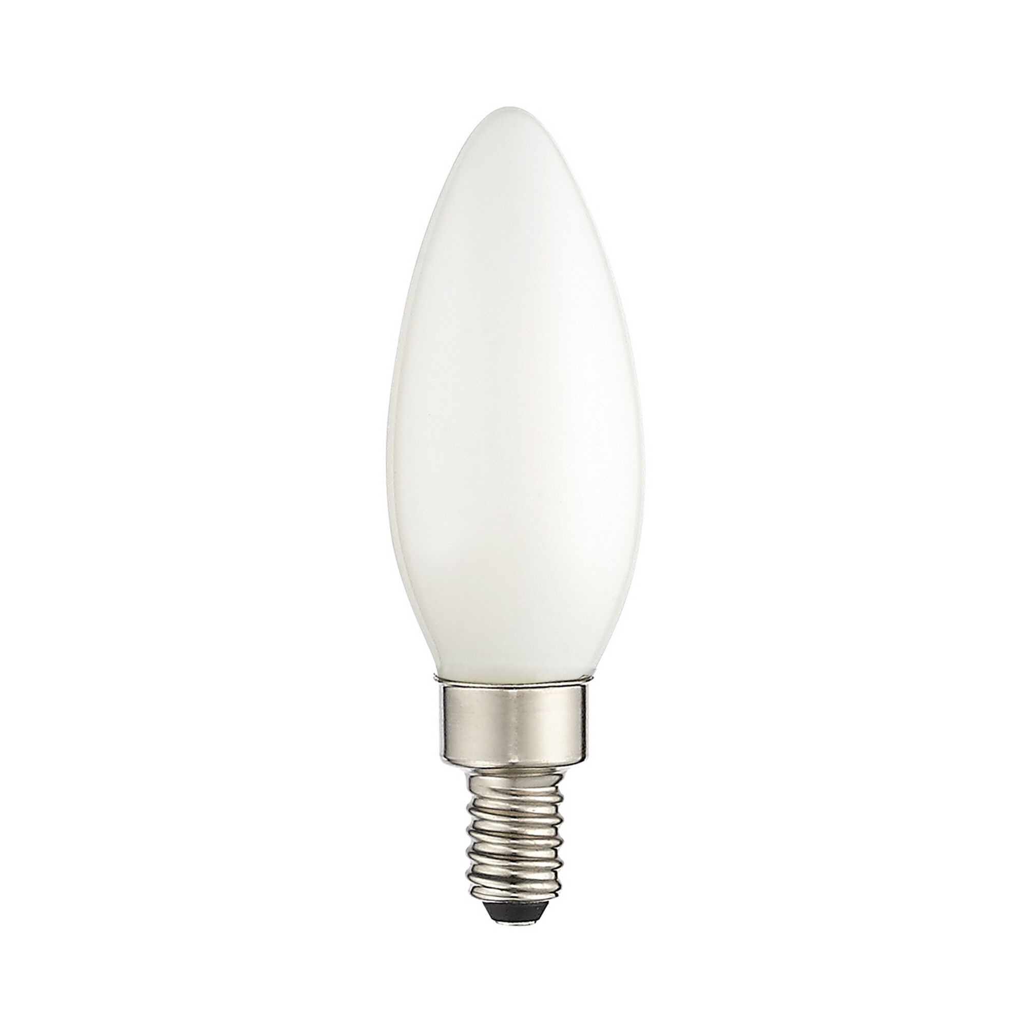 Allison LED B10 Torpedo E12 Candelabra Base 4 watt 3000K Filament LED Bulb, Pack of 10
