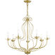 Katarina 7 Light 28 inch Soft Gold Chandelier Ceiling Light