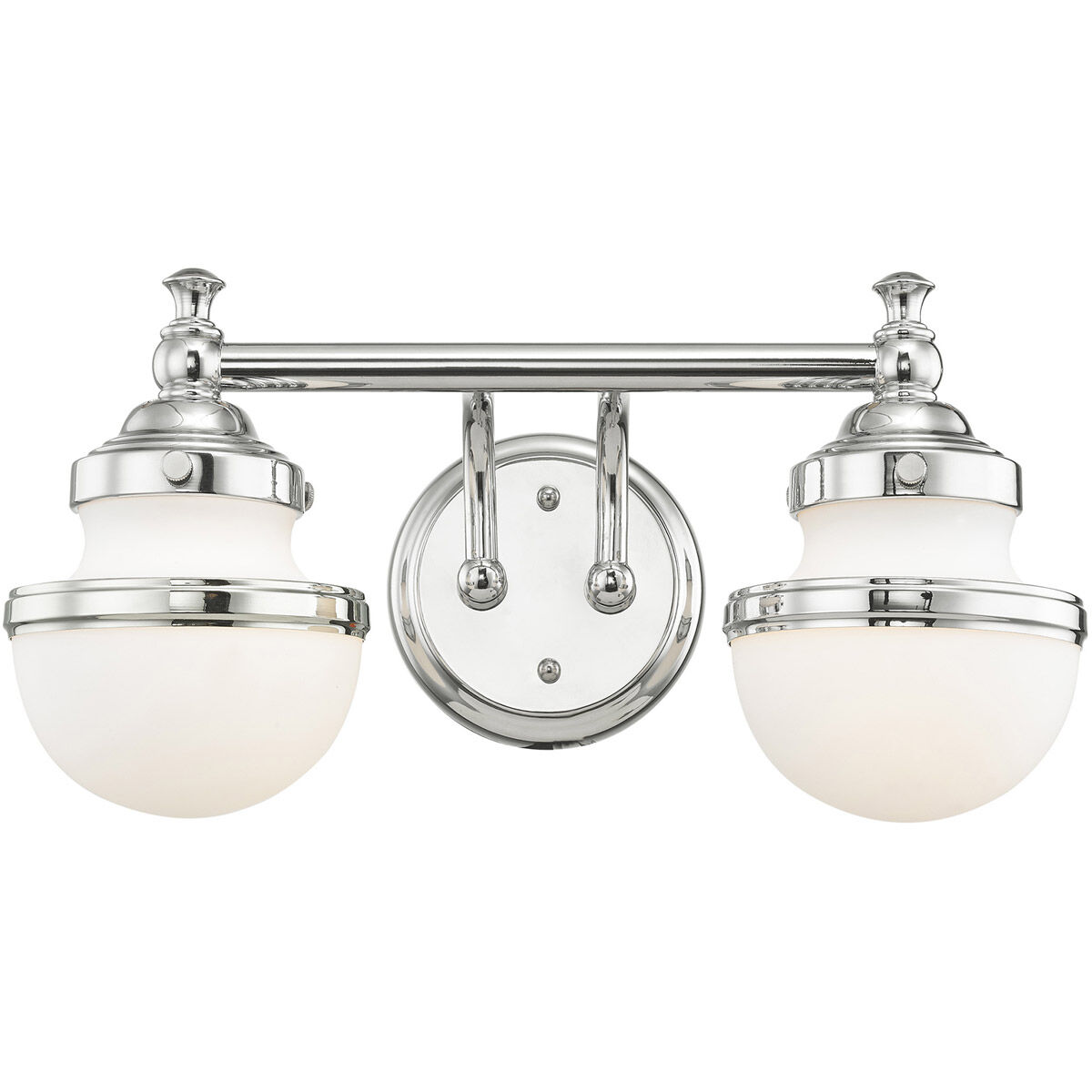 Oldwick 2 Light 15 inch Polished Chrome Bath Vanity Wall Light