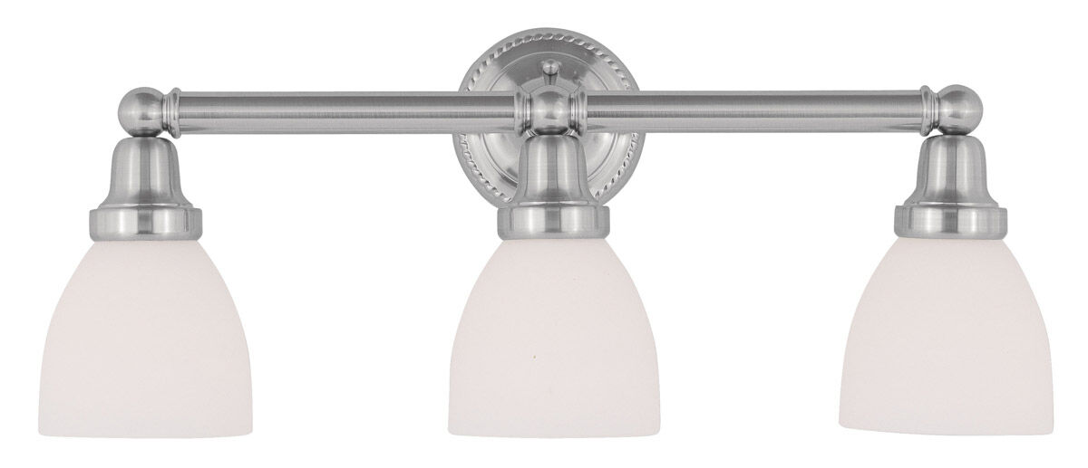 Classic 3 Light 23.75 inch Bathroom Vanity Light