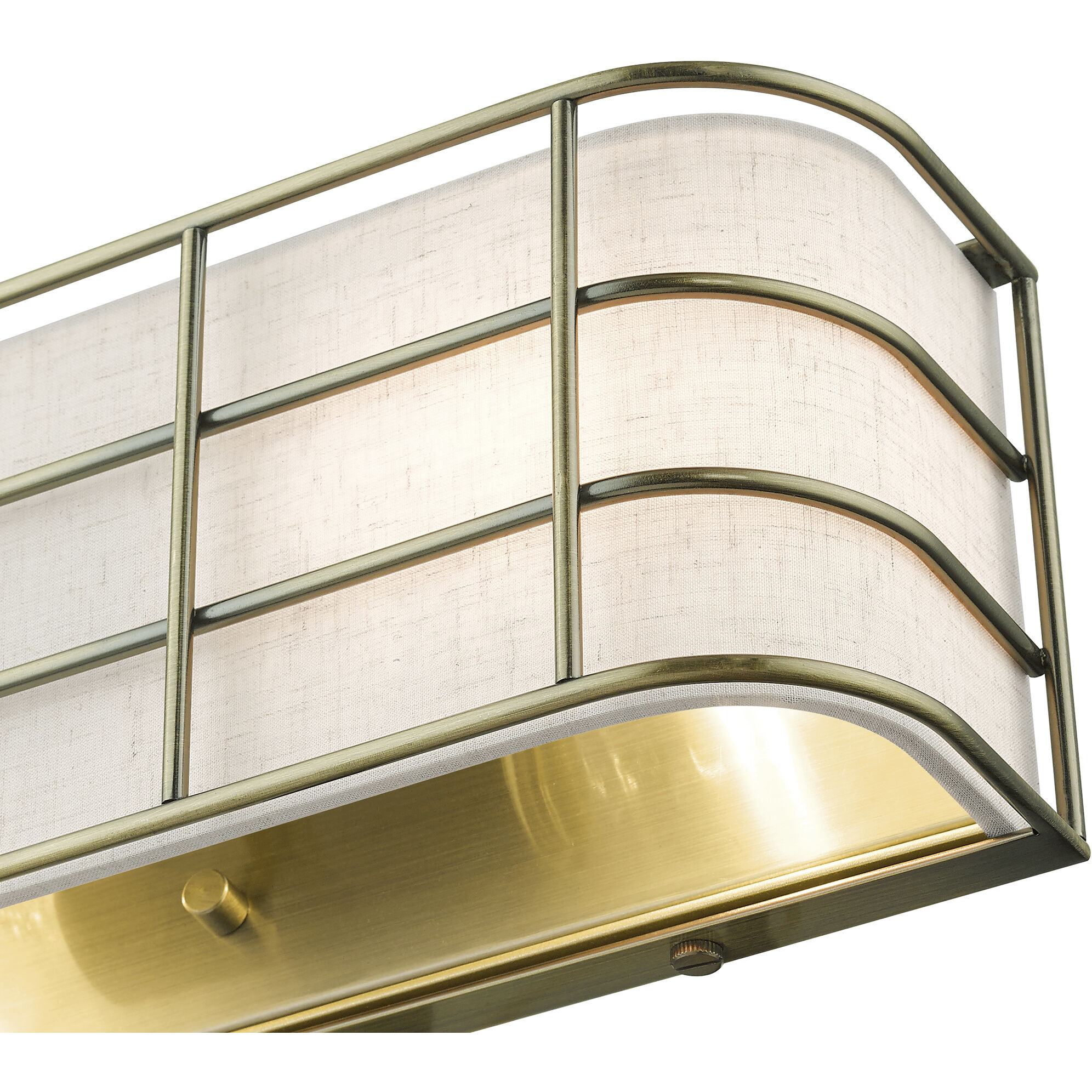 Blanchard 2 Light 14 inch Antique Brass ADA Wall Sconce Wall Light