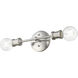 Lansdale 2 Light 5 inch Brushed Nickel Vanity Sconce Wall Light