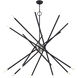 Soho 16 Light 50 inch Black Foyer Chandelier Ceiling Light