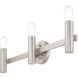 Copenhagen 3 Light 24 inch Brushed Nickel ADA Bath Vanity Wall Light