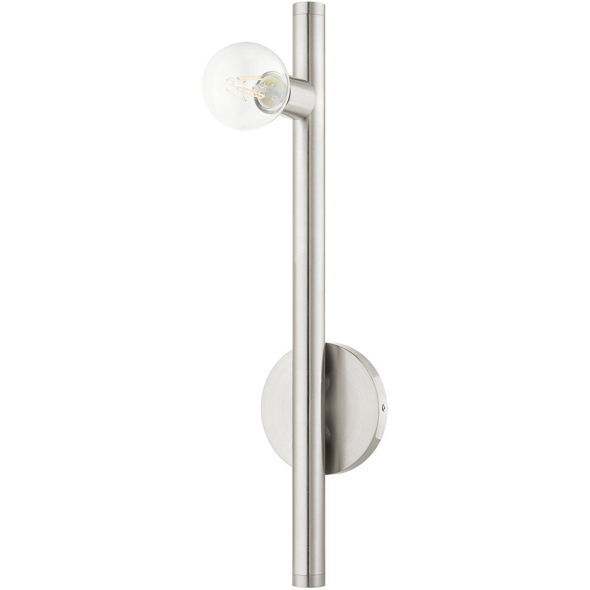 Bannister 1 Light 5 inch Brushed Nickel Wall Sconce Wall Light