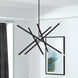 Soho 10 Light 28 inch Black Medium Chandelier Ceiling Light
