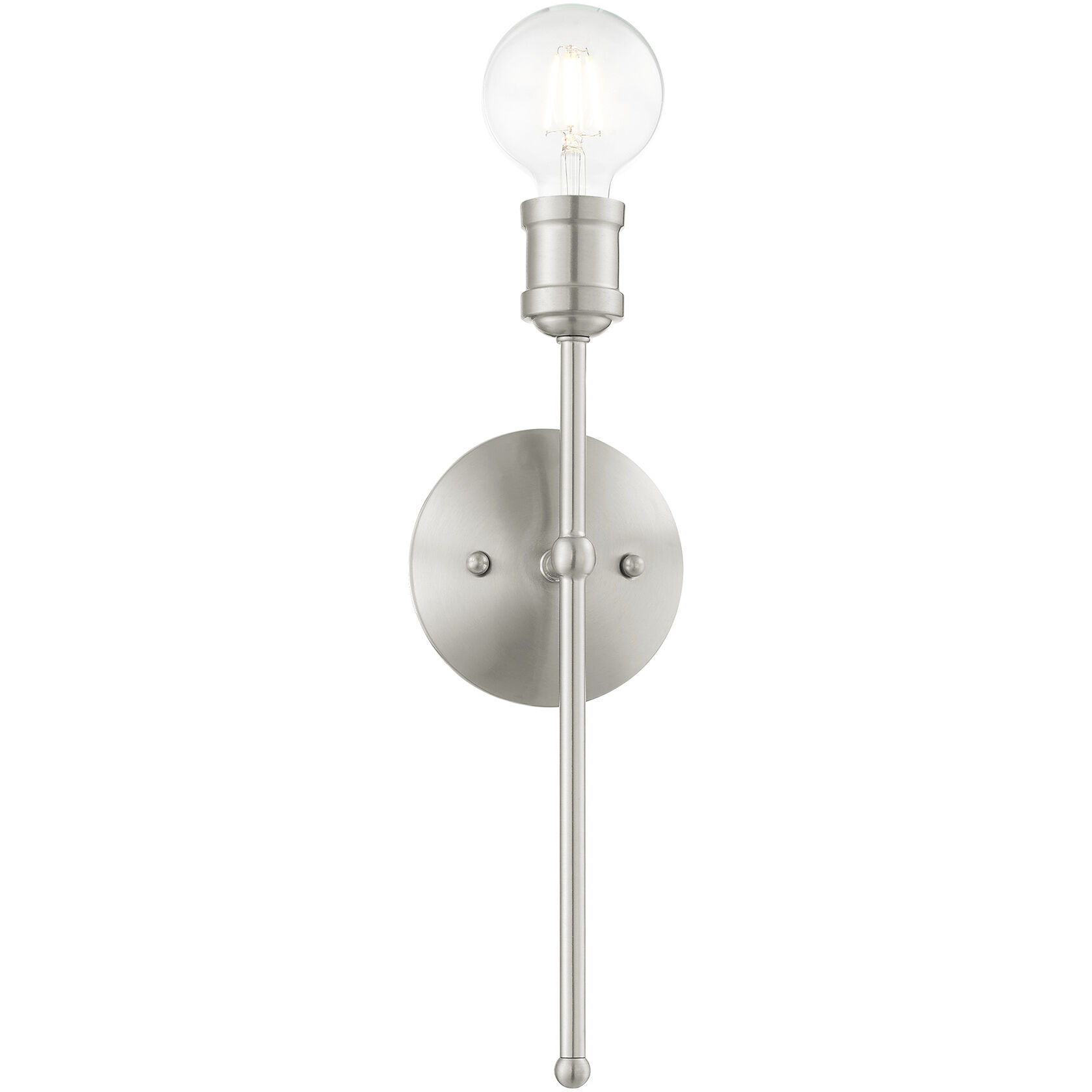 Lansdale 1 Light 5 inch Brushed Nickel ADA Sconce Wall Light