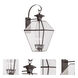 Westover 4 Light 27.5 inch Bronze Outdoor Wall Lantern