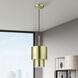 Zolana 1 Light 8.5 inch Antique Brass Mini Pendant Ceiling Light