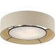 Ellsworth 4 Light 21 inch Bronze Semi Flush Mount Ceiling Light, Large