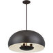 Domma 4 Light 22.5 inch English Bronze Pendant Ceiling Light