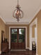 Villa Verona 4 Light 16 inch Verona Bronze with Aged Gold Leaf Accents Foyer Ceiling Light