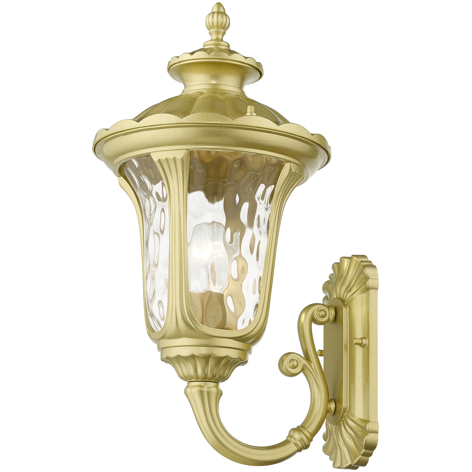 Oxford 1 Light 18.25 inch Soft Gold Outdoor Wall Lantern, Medium