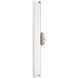 Visby LED 4 inch Polished Chrome ADA Bath Vanity Wall Light 
