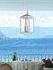 Nyack 3 Light 11 inch Brushed Nickel Outdoor Pendant Lantern