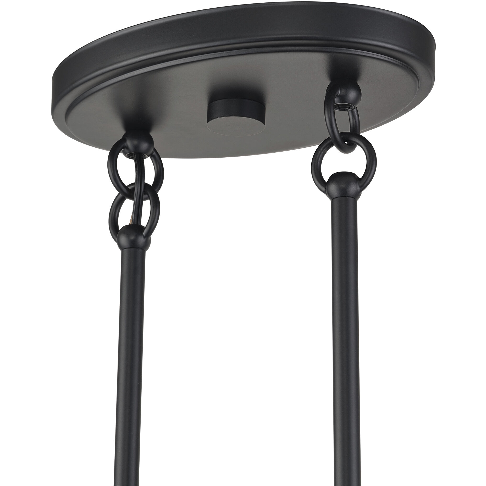 Weavington 3 Light 30 inch Black Linear Chandelier Ceiling Light, Medium