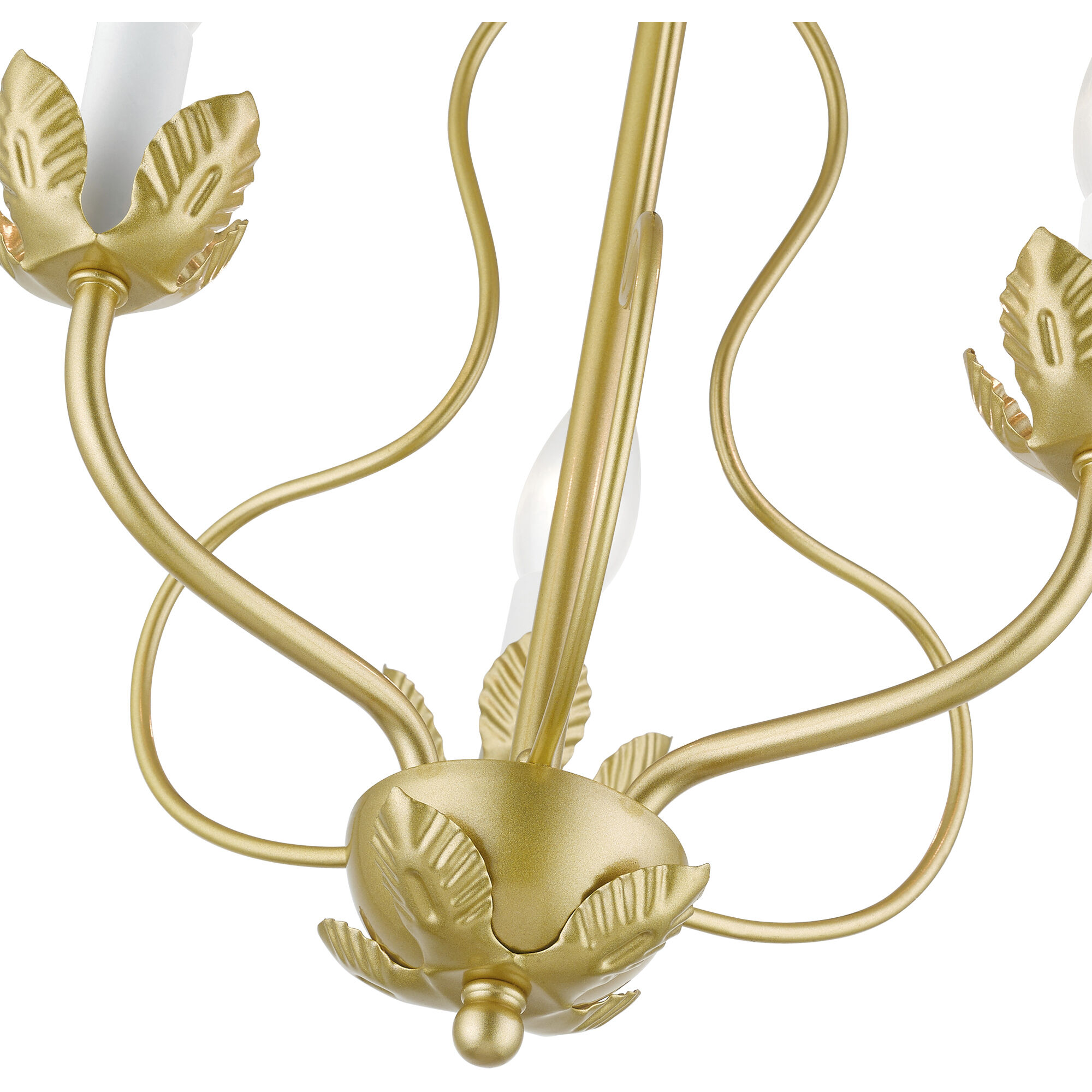 Katarina 3 Light 13 inch Soft Gold Chandelier Ceiling Light