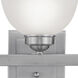 Somerset 3 Light 24.75 inch Brushed Nickel Bath Vanity Wall Light