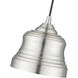 Endicott 1 Light 7 inch Brushed Nickel Pendant Ceiling Light