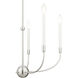 Clairmont 5 Light 24 inch Brushed Nickle Chandelier Ceiling Light in Brushed Nickel