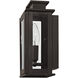 Princeton 1 Light 9 inch Bronze Outdoor Wall Lantern