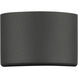 Allison 2 inch Textured Black Hidden Pier Mount Adapter