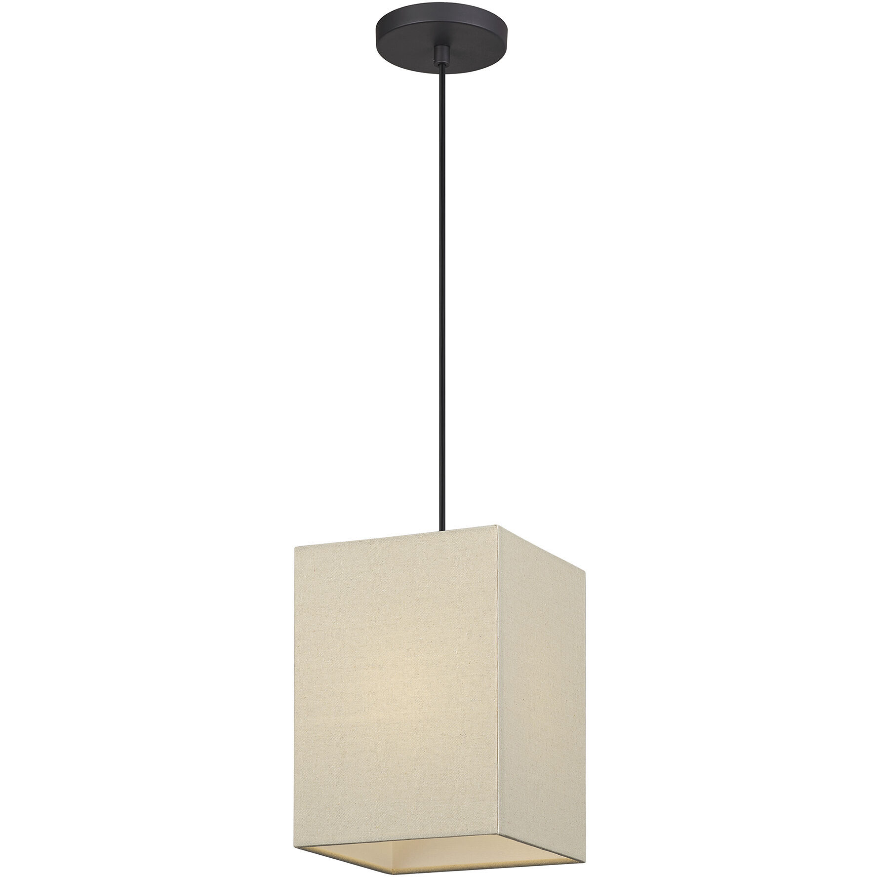 Summit 1 Light 8 inch Bronze Pendant Ceiling Light