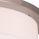 Meridian 5 Light 25.5 inch Brushed Nickel Flush Mount Ceiling Light