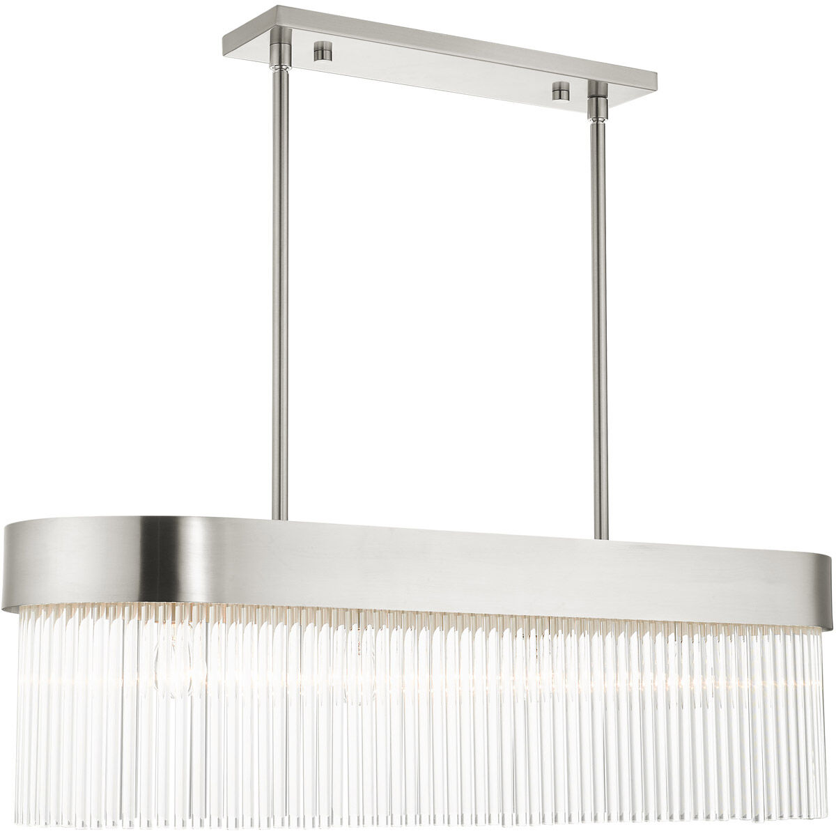 Norwich 4 Light 12 inch Brushed Nickel Chandelier Ceiling Light