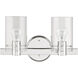 Munich 2 Light 14.5 inch Polished Chrome Vanity Sconce Wall Light