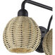 Summervine 3 Light 23.5 inch Bronze Vanity Wall Sconce Wall Light