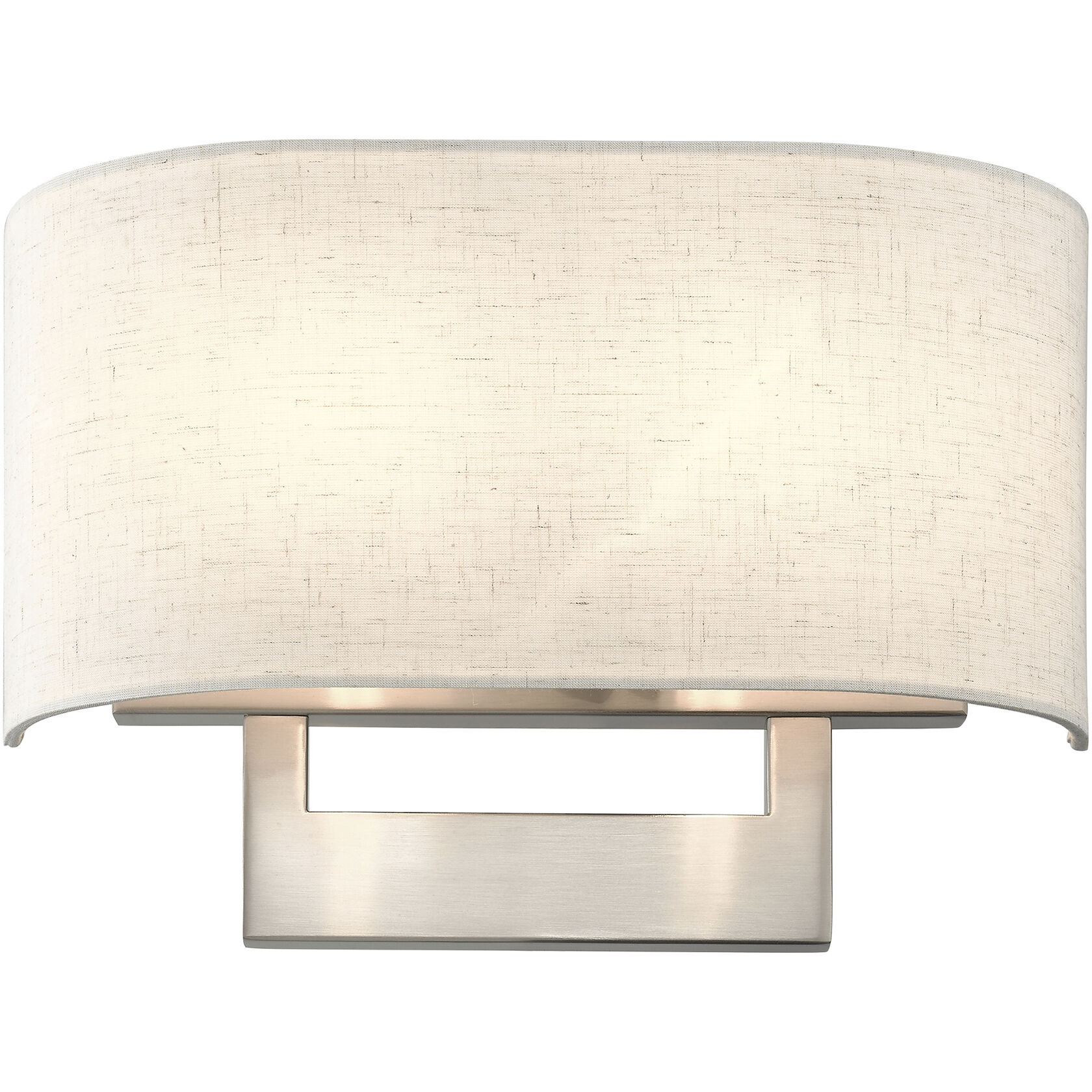 Allison Wall Sconce Wall Light in Brushed Nickel, Medium