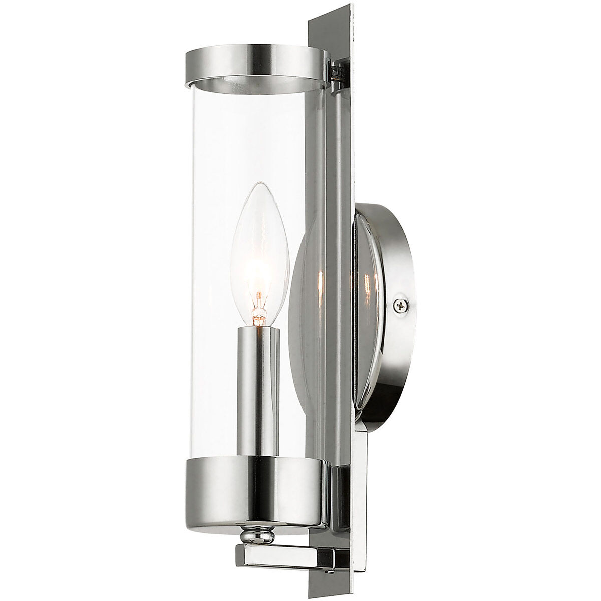 Castleton 1 Light 5 inch Polished Chrome ADA ADA Wall Sconce Wall Light