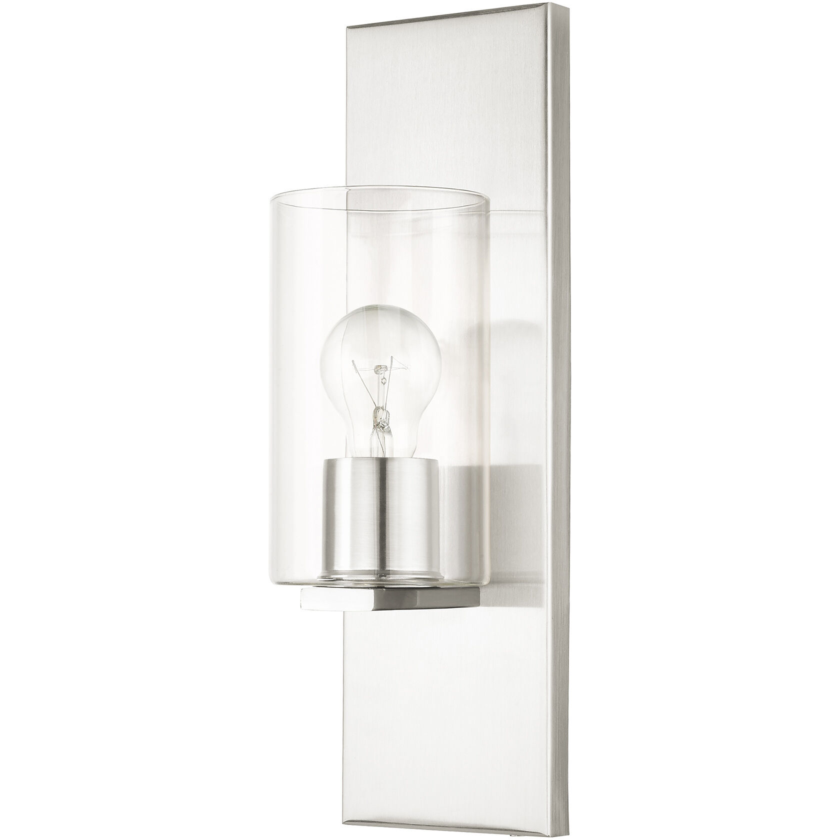Zurich 1 Light 5 inch Brushed Nickel Sconce Wall Light