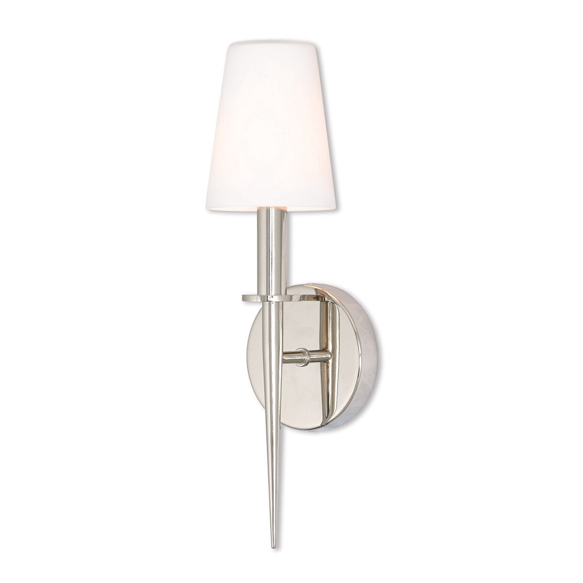 Witten 1 Light 4 inch Polished Nickel ADA ADA Wall Sconce Wall Light