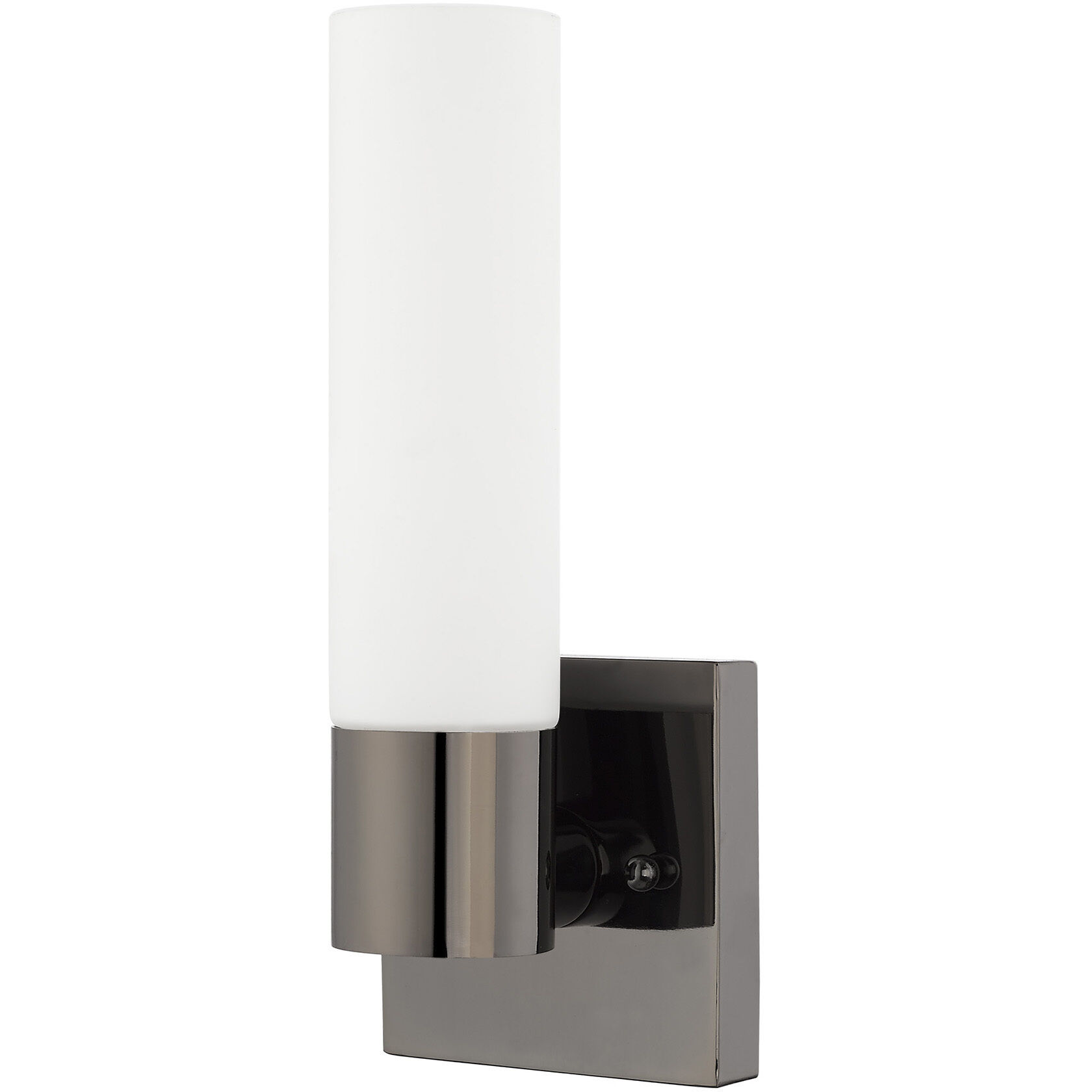 Aero ADA Wall Sconce Wall Light in Black Chrome