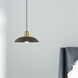 Allison 1 Light 13 inch Bronze Mini Pendant Ceiling Light